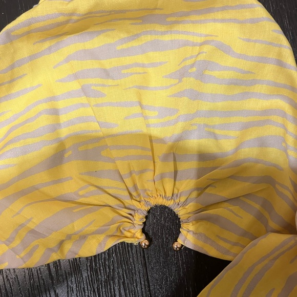 Yellow maxi skirt set - Picture 6 of 9